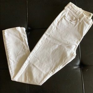 Topshop white Leigh jeans